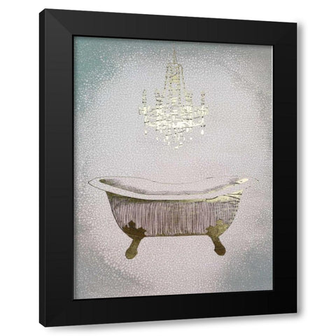 Gilded Bath II Black Modern Wood Framed Art Print by Popp, Grace