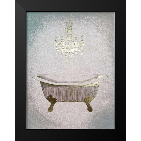 Gilded Bath II Black Modern Wood Framed Art Print by Popp, Grace