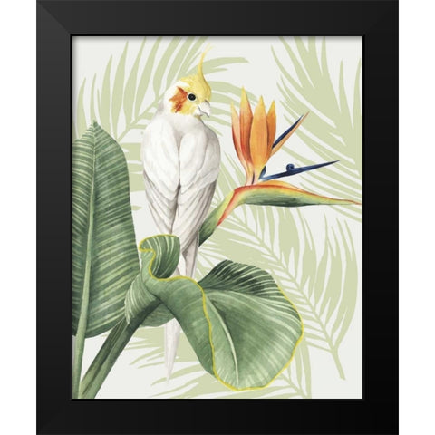 Avian Paradise II Black Modern Wood Framed Art Print by Popp, Grace