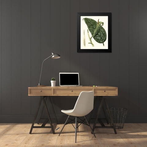 Grand Foliage I Black Modern Wood Framed Art Print by Vision Studio