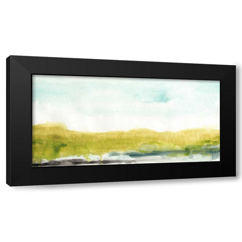 Agate Shore I Black Modern Wood Framed Art Print with Double Matting by Vess, June Erica