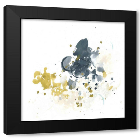 Kinetic Intuition II Black Modern Wood Framed Art Print with Double Matting by Vess, June Erica