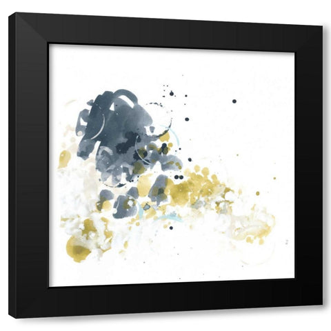 Kinetic Intuition III Black Modern Wood Framed Art Print by Vess, June Erica