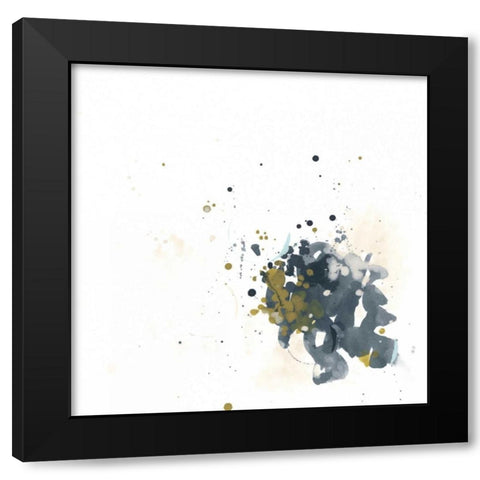 Kinetic Intuition IV Black Modern Wood Framed Art Print with Double Matting by Vess, June Erica