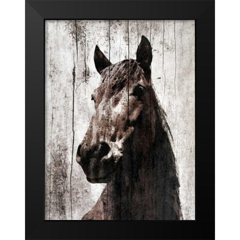 Le Muse II Black Modern Wood Framed Art Print by Orlov, Irena