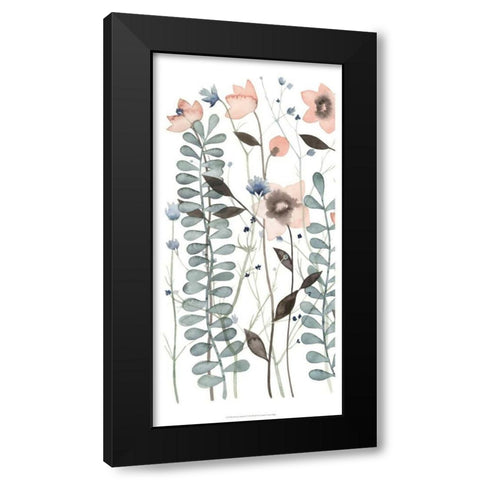Ethereal Triptych I Black Modern Wood Framed Art Print with Double Matting by Popp, Grace