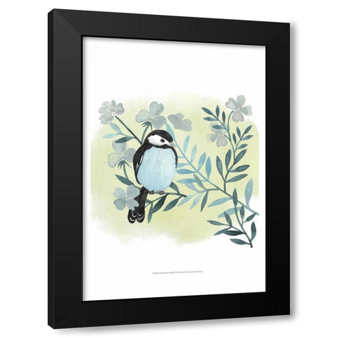 Feathered Friends III Black Modern Wood Framed Art Print with Double Matting by Popp, Grace