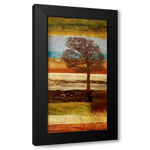 Fall Colors I Black Modern Wood Framed Art Print with Double Matting by Orlov, Irena
