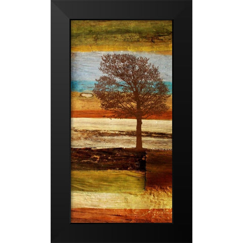Fall Colors I Black Modern Wood Framed Art Print by Orlov, Irena