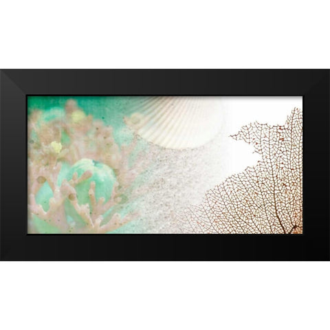 Serene Photo Collage II Black Modern Wood Framed Art Print by Orlov, Irena