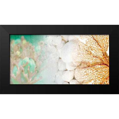 Serene Photo Collage III Black Modern Wood Framed Art Print by Orlov, Irena