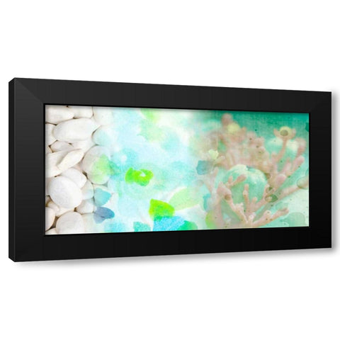 Serene Photo Collage IV Black Modern Wood Framed Art Print by Orlov, Irena