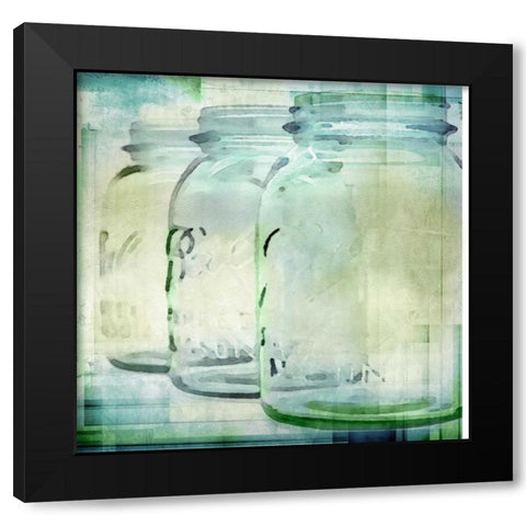 Canning Season I Black Modern Wood Framed Art Print with Double Matting by Orlov, Irena