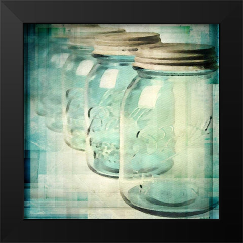 Canning Season V Black Modern Wood Framed Art Print by Orlov, Irena