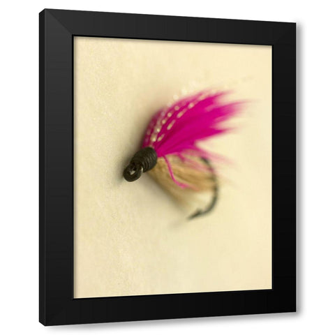 Custom Macro Lures I (ASH) Black Modern Wood Framed Art Print with Double Matting by Stalus, Judy