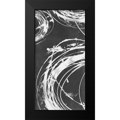 Circle Back I Black Modern Wood Framed Art Print by Harper, Ethan