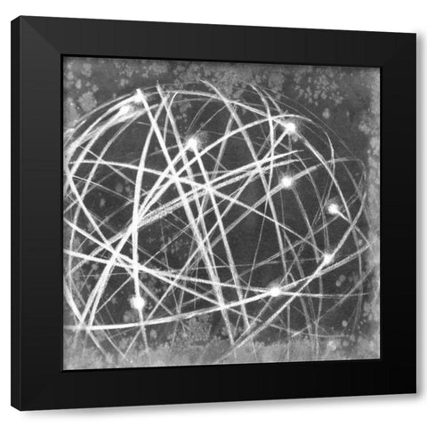 Interstellar I Black Modern Wood Framed Art Print with Double Matting by Harper, Ethan