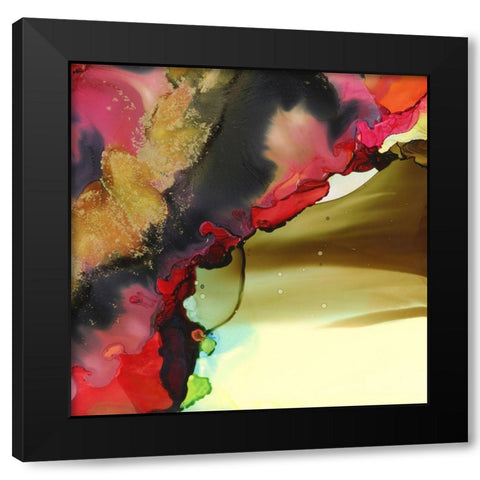 Phantasma II Black Modern Wood Framed Art Print by Borges, Victoria