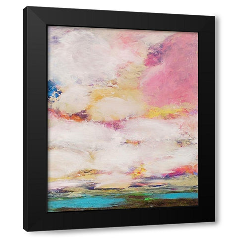 Long Way II Black Modern Wood Framed Art Print with Double Matting by Friedlander, Allan