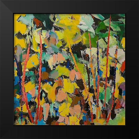 Airglow Black Modern Wood Framed Art Print by Friedlander, Allan