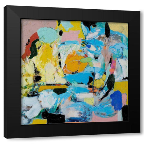 World of Action Black Modern Wood Framed Art Print with Double Matting by Friedlander, Allan