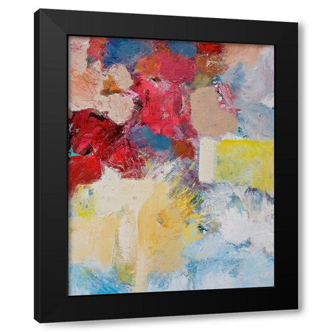 When Angels Sing Black Modern Wood Framed Art Print with Double Matting by Friedlander, Allan