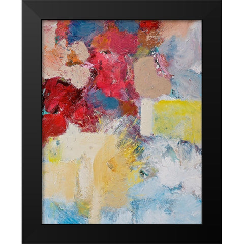 When Angels Sing Black Modern Wood Framed Art Print by Friedlander, Allan