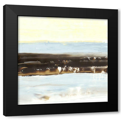 Vanilla Custard I Black Modern Wood Framed Art Print with Double Matting by Harper, Ethan