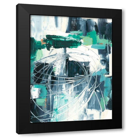 Scattered Light I Black Modern Wood Framed Art Print by Harper, Ethan