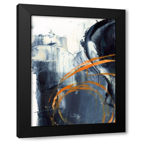 Orange Rind I Black Modern Wood Framed Art Print by Harper, Ethan