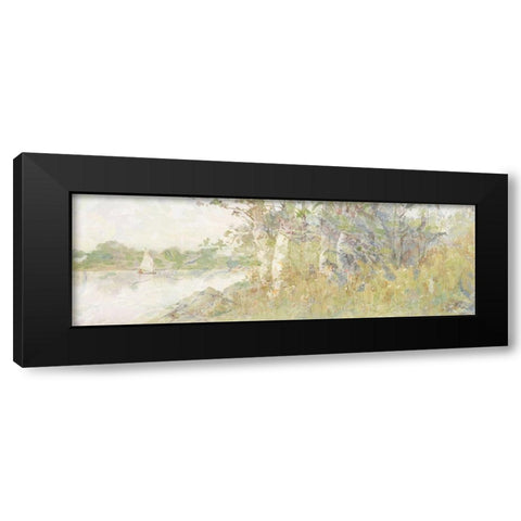 Impressions of Yesterday I Black Modern Wood Framed Art Print by Stellar Design Studio