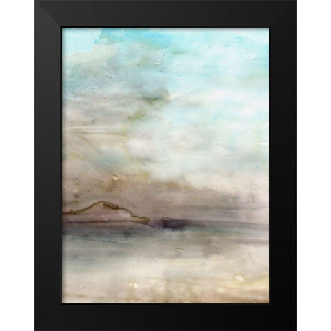 Desert Plane II Black Modern Wood Framed Art Print by Stellar Design Studio