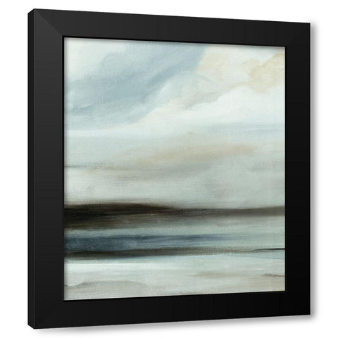 Mid-Atlantic Afternoon I Black Modern Wood Framed Art Print with Double Matting by Stellar Design Studio