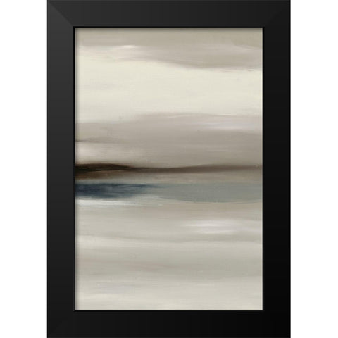 Vast Horizon I Black Modern Wood Framed Art Print by Stellar Design Studio