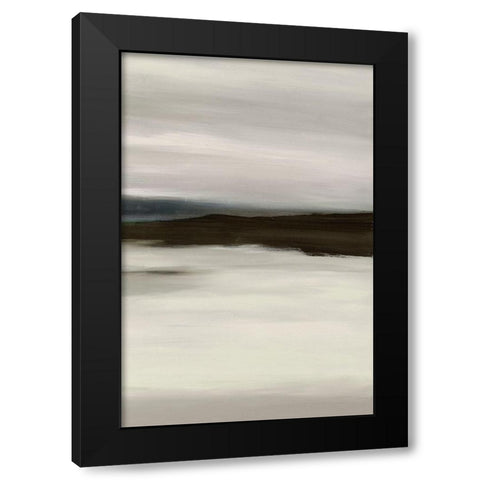 Vast Horizon II Black Modern Wood Framed Art Print by Stellar Design Studio