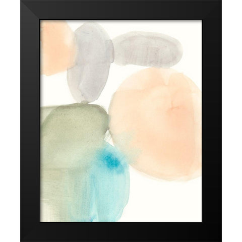 Soft Touch II Black Modern Wood Framed Art Print by Goldberger, Jennifer