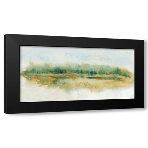 Wind Break II Black Modern Wood Framed Art Print by OToole, Tim