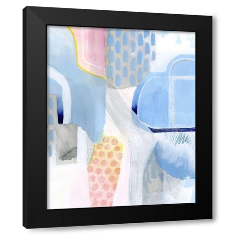 Cumulus Current I Black Modern Wood Framed Art Print by Popp, Grace