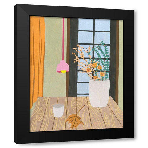 Portrait of Home II Black Modern Wood Framed Art Print by Wang, Melissa