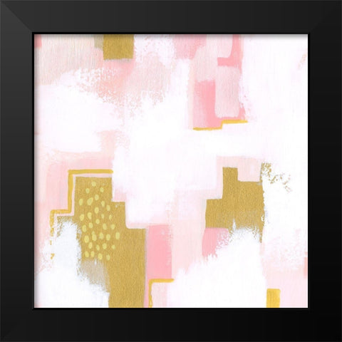 Strawberry Season II Black Modern Wood Framed Art Print by Popp, Grace