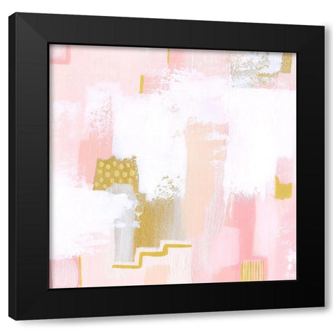 Strawberry Season IV Black Modern Wood Framed Art Print with Double Matting by Popp, Grace