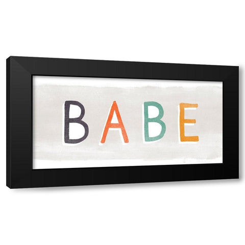 Hipster Sayings I Black Modern Wood Framed Art Print by Vess, June Erica