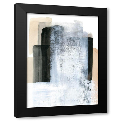 Winter Drift I Black Modern Wood Framed Art Print with Double Matting by Popp, Grace