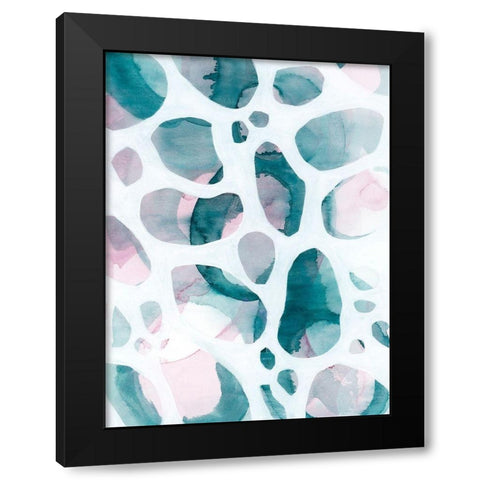 Asteroid Break I Black Modern Wood Framed Art Print by Popp, Grace