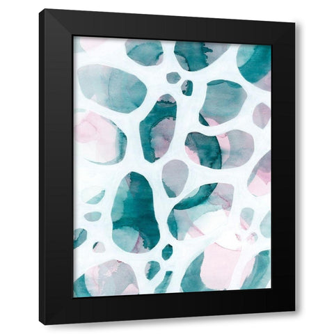 Asteroid Break II Black Modern Wood Framed Art Print by Popp, Grace