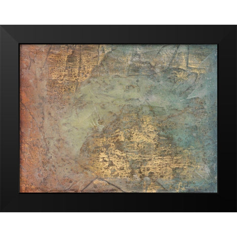 Rising Sign Black Modern Wood Framed Art Print by Stramel, Renee W.