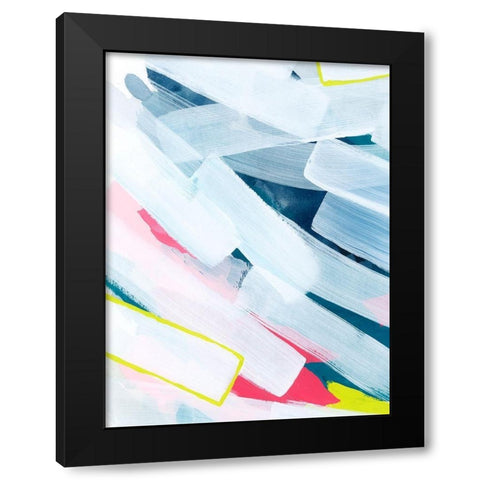 Enfold I Black Modern Wood Framed Art Print with Double Matting by Popp, Grace