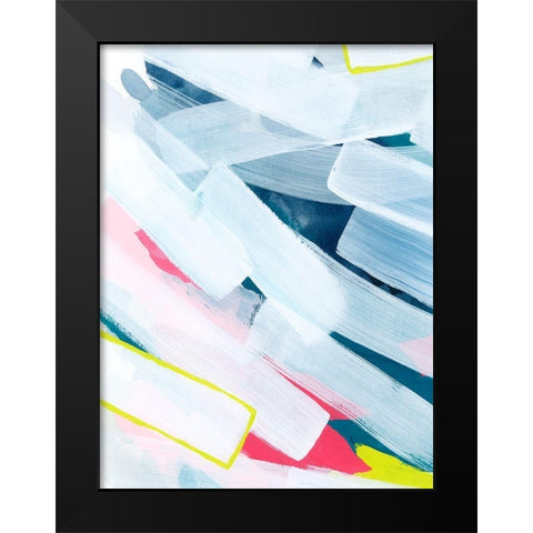 Enfold I Black Modern Wood Framed Art Print by Popp, Grace