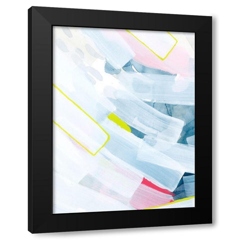 Enfold II Black Modern Wood Framed Art Print with Double Matting by Popp, Grace