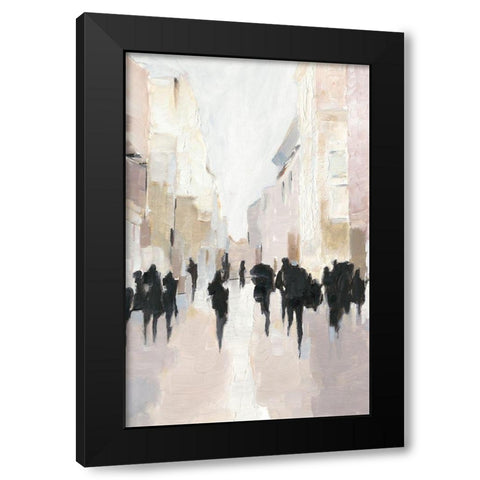 Passing Rain I Black Modern Wood Framed Art Print with Double Matting by Harper, Ethan